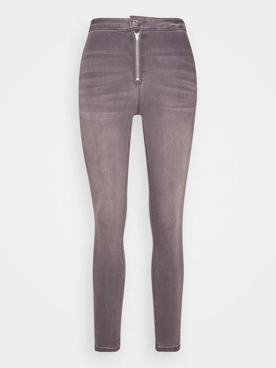 Zdjęcie produktu Jeansy Skinny Fit Missguided szary