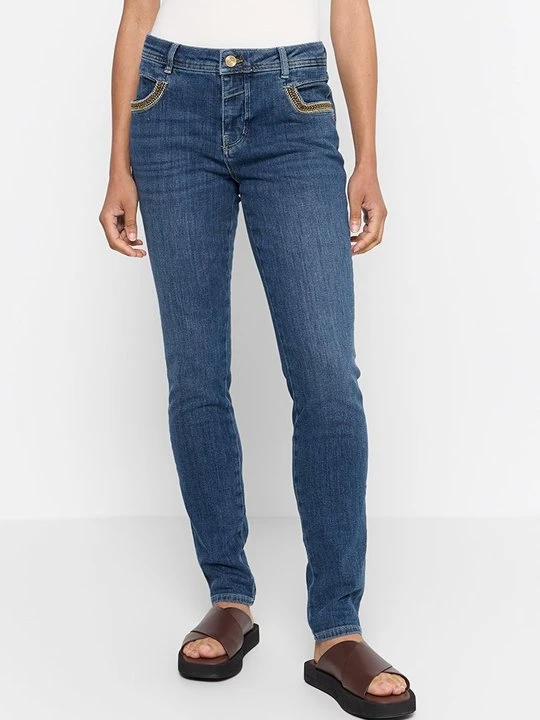 Zdjęcie produktu Jeansy Skinny Fit MOS MOSH niebieski