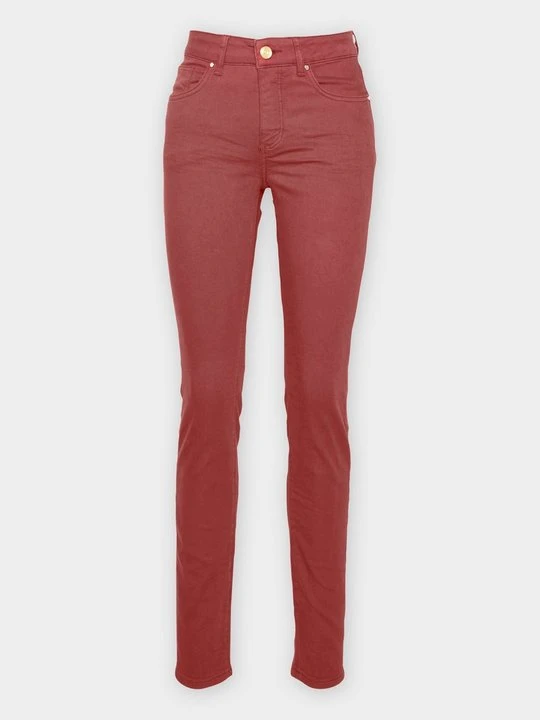 Zdjęcie produktu Jeansy Skinny Fit MOS MOSH ciemnoczerwony