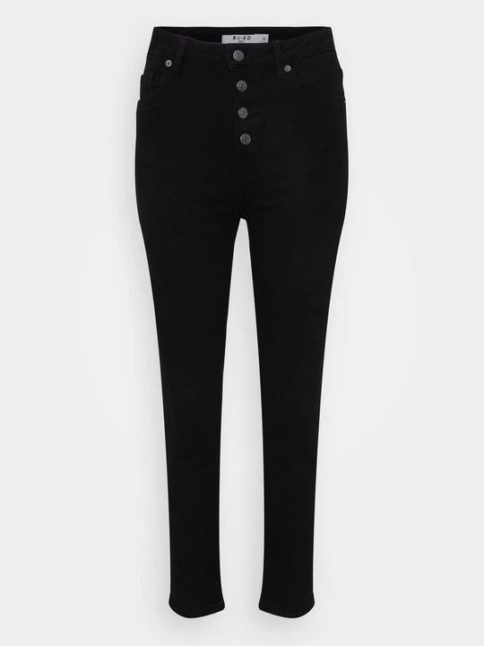 Zdjęcie produktu Jeansy Skinny Fit NA-KD czarny