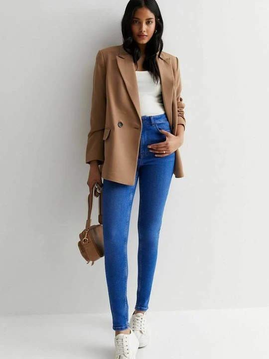 Zdjęcie produktu Jeansy Skinny Fit New Look niebieski
