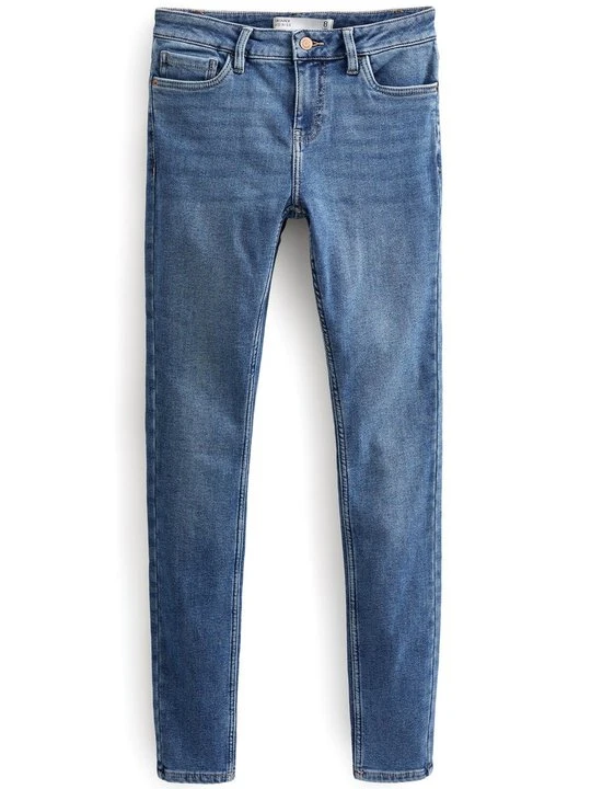 Zdjęcie produktu Jeansy Skinny Fit Next niebieski
