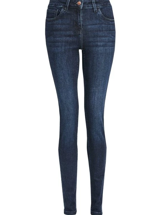 Zdjęcie produktu Jeansy Skinny Fit Next niebieski melanż