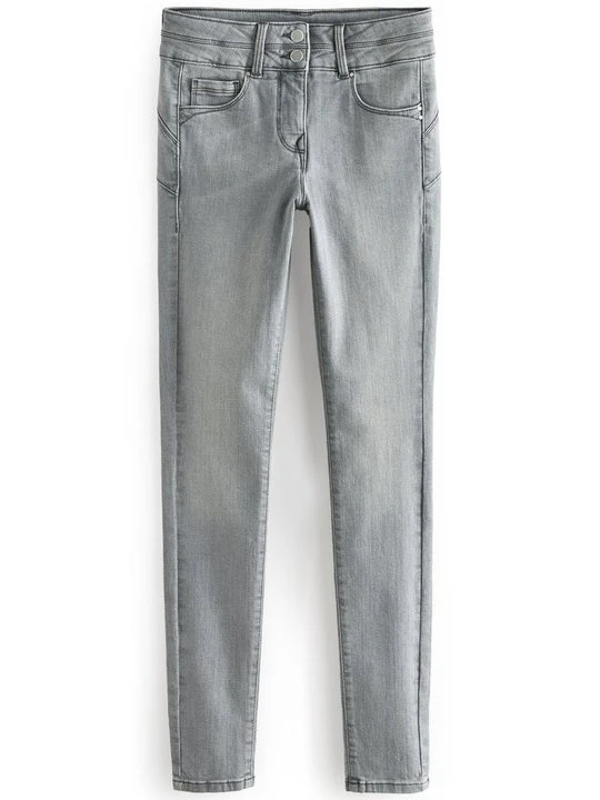 Zdjęcie produktu Jeansy Skinny Fit Next szary