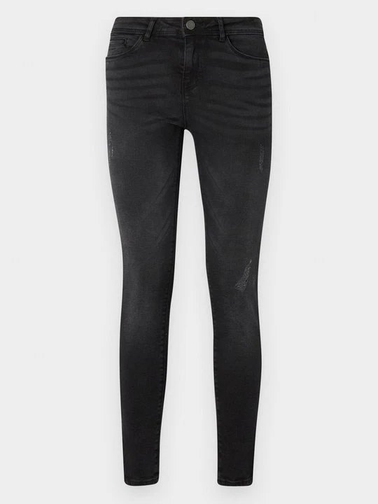 Zdjęcie produktu Jeansy Skinny Fit Noisy May ciemnoszary melanż