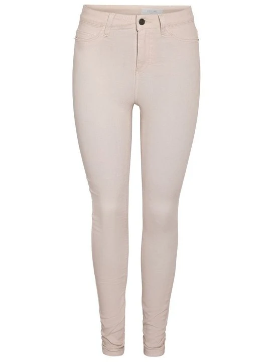 Zdjęcie produktu Jeansy Skinny Fit Noisy May beżowy