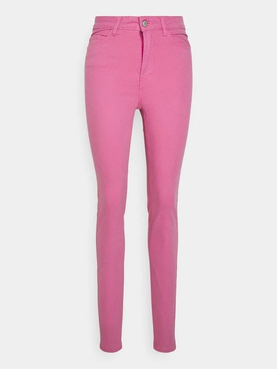 Zdjęcie produktu Jeansy Skinny Fit Noisy May jasnoróżowy