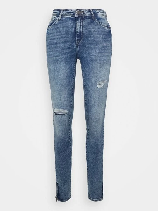 Zdjęcie produktu Jeansy Skinny Fit Noisy May niebieski denim