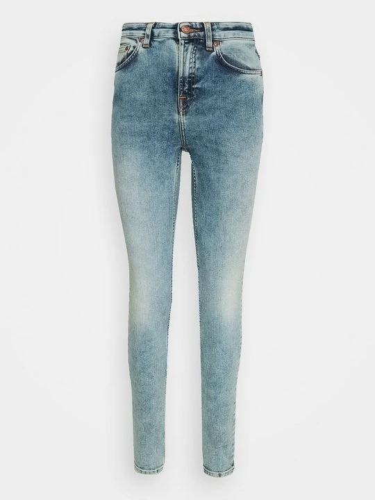 Zdjęcie produktu Jeansy Skinny Fit Nudie Jeans jasnoniebieski denim