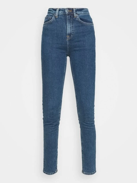 Zdjęcie produktu Jeansy Skinny Fit Nudie Jeans niebieski denim