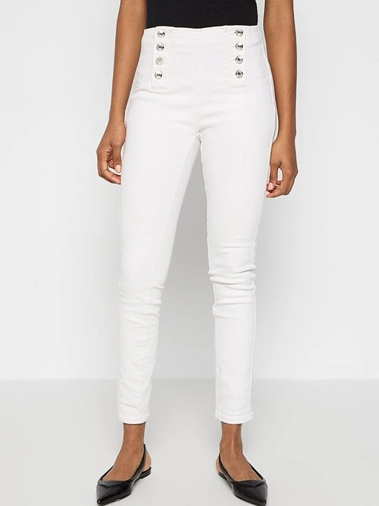 Zdjęcie produktu Jeansy Skinny Fit Only biały