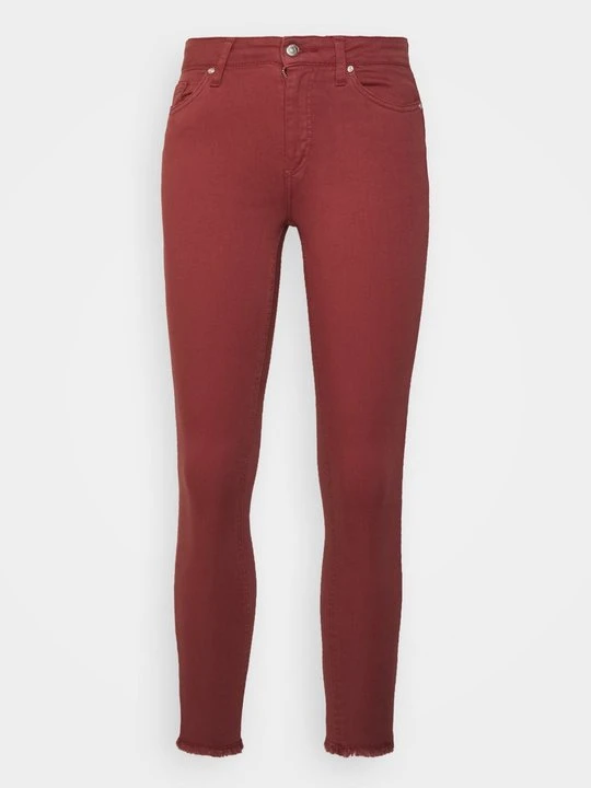 Zdjęcie produktu Jeansy Skinny Fit Only ciemnoczerwony