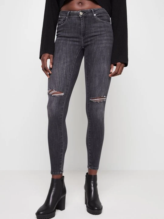 Zdjęcie produktu Jeansy Skinny Fit Only szary