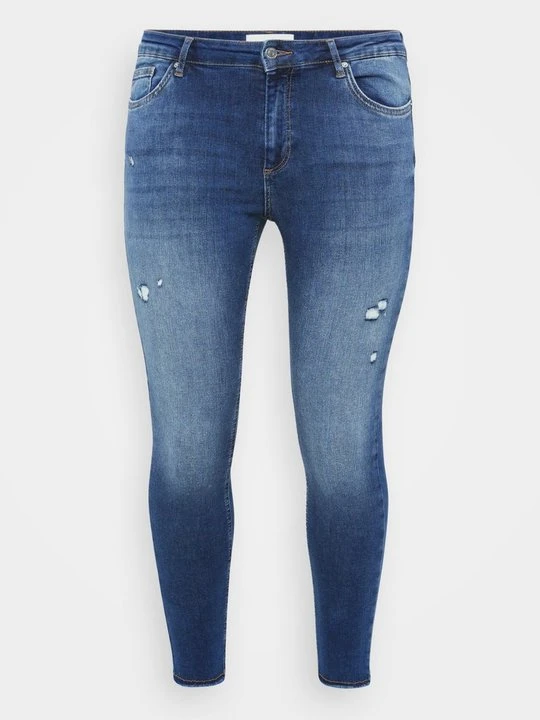 Zdjęcie produktu Jeansy Skinny Fit ONLY Carmakoma ciemnoniebieski