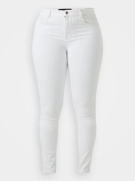 Zdjęcie produktu Jeansy Skinny Fit ONLY Carmakoma biały