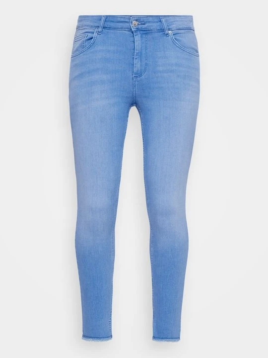 Zdjęcie produktu Jeansy Skinny Fit ONLY Carmakoma jasnoniebieski denim