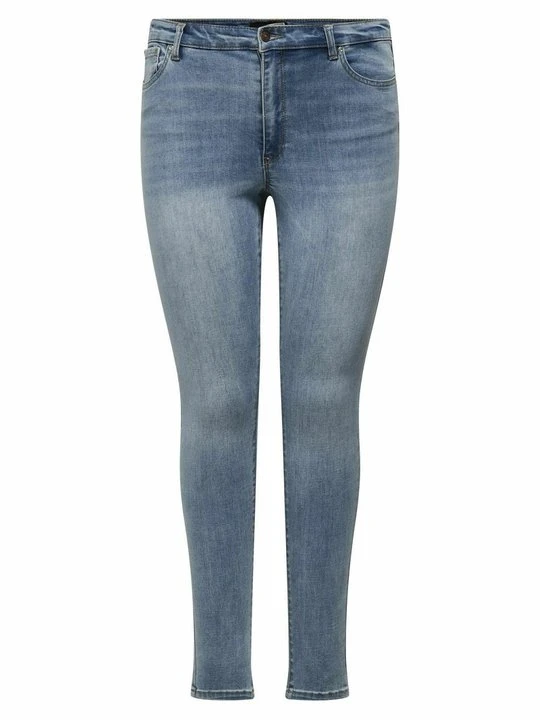 Zdjęcie produktu Jeansy Skinny Fit ONLY Carmakoma jasnoniebieski denim