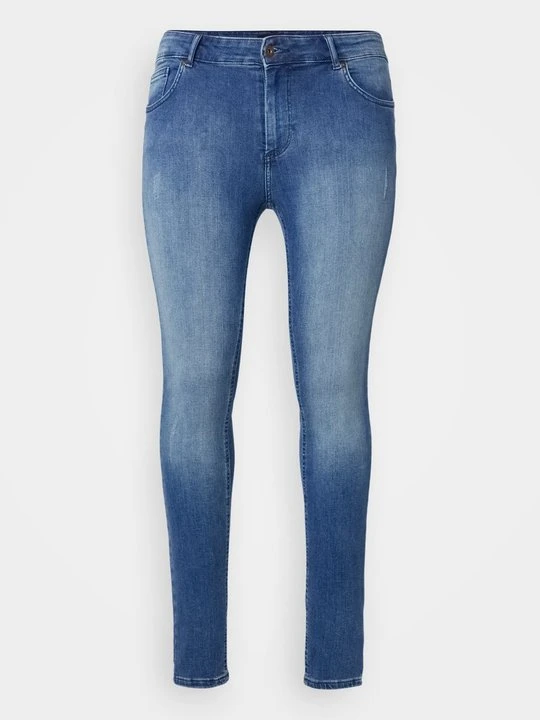 Zdjęcie produktu Jeansy Skinny Fit ONLY Carmakoma niebieski denim