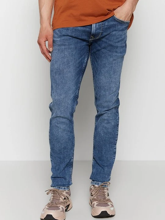 Zdjęcie produktu Jeansy Skinny Fit Pepe Jeans niebieski