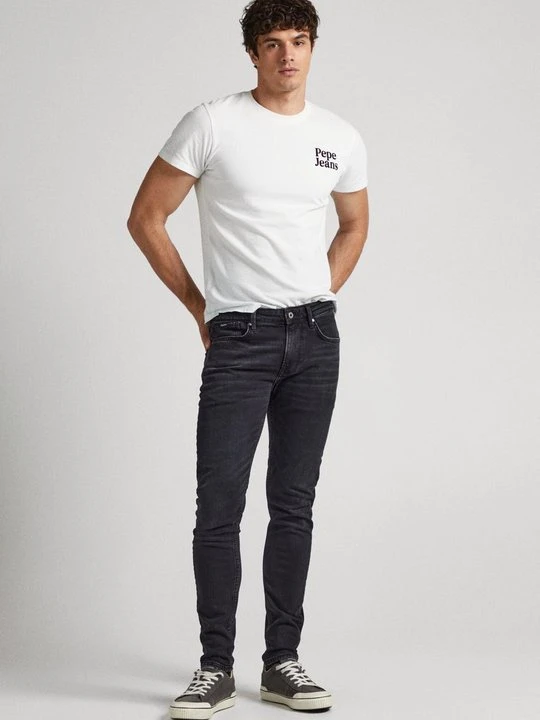 Zdjęcie produktu Jeansy Skinny Fit Pepe Jeans niebieski denim