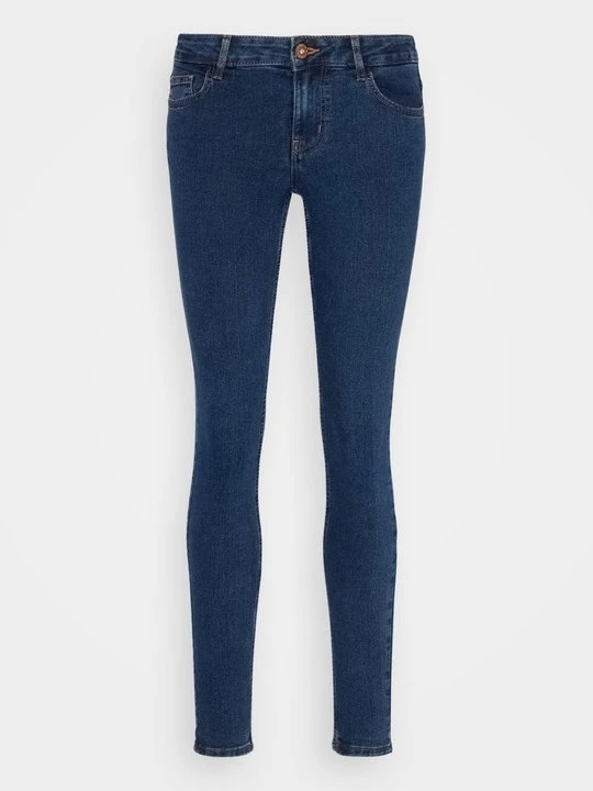 Zdjęcie produktu Jeansy Skinny Fit Pieces ciemnoniebieski