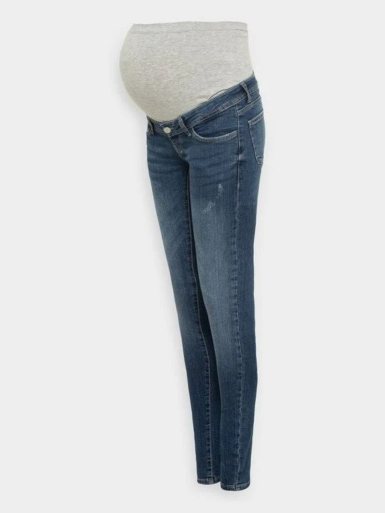 Zdjęcie produktu Jeansy Skinny Fit Pieces ciemnoniebieski