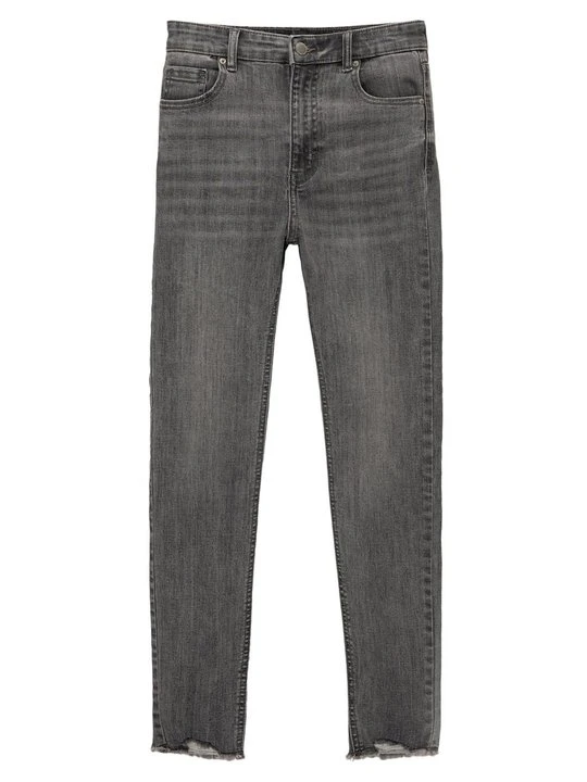 Zdjęcie produktu Jeansy Skinny Fit PULL&BEAR szary
