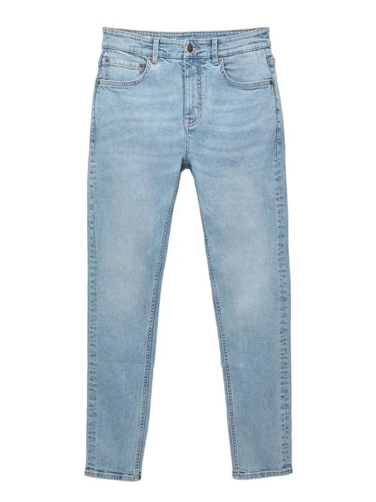 Zdjęcie produktu Jeansy Skinny Fit PULL&BEAR jasnoniebieski denim