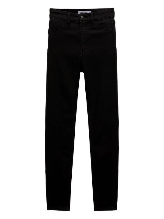 Zdjęcie produktu Jeansy Skinny Fit PULL&BEAR czarny