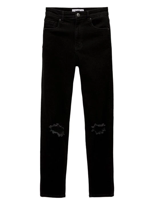 Zdjęcie produktu Jeansy Skinny Fit PULL&BEAR ciemnoszary