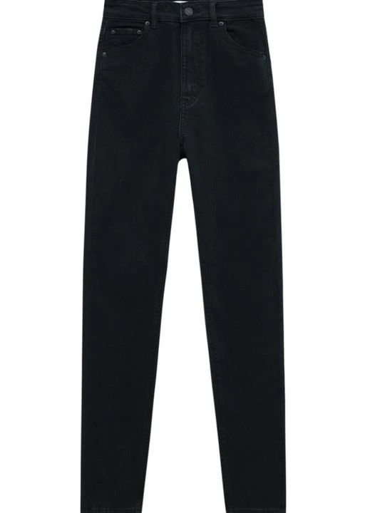 Zdjęcie produktu Jeansy Skinny Fit PULL&BEAR czarny