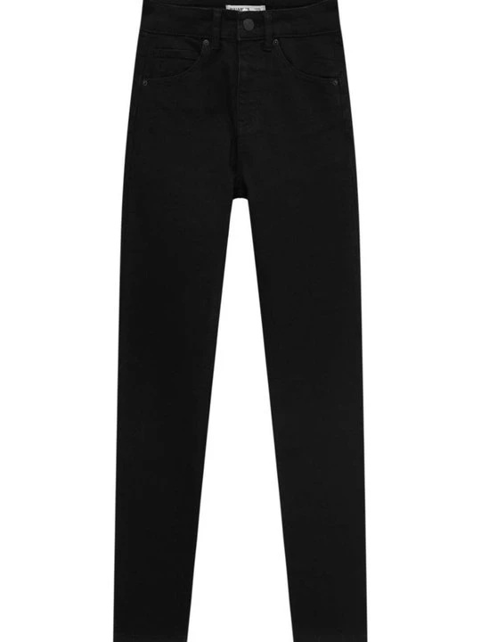 Zdjęcie produktu Jeansy Skinny Fit PULL&BEAR czarny