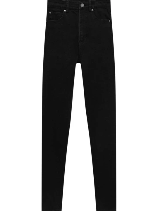 Zdjęcie produktu Jeansy Skinny Fit PULL&BEAR czarny