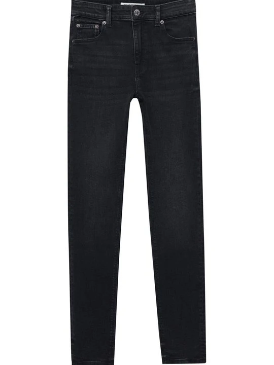 Zdjęcie produktu Jeansy Skinny Fit PULL&BEAR czarny