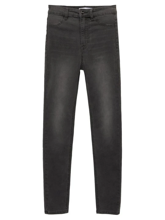 Zdjęcie produktu Jeansy Skinny Fit PULL&BEAR szary