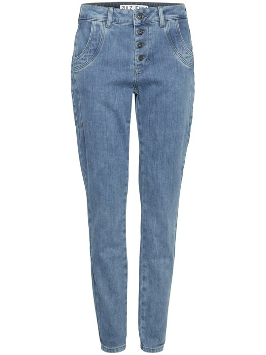 Zdjęcie produktu Jeansy Skinny Fit PULZ niebieski