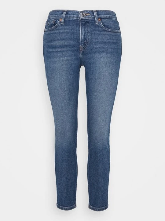 Zdjęcie produktu Jeansy Skinny Fit RE/DONE niebieski denim