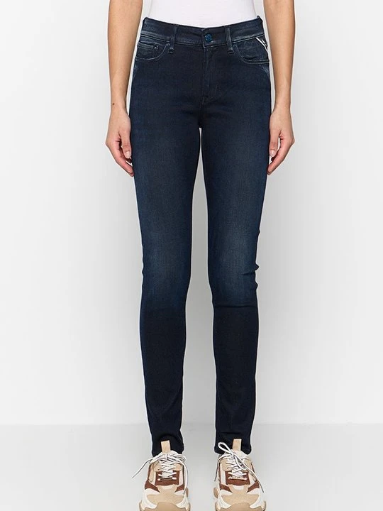 Zdjęcie produktu Jeansy Skinny Fit Replay granatowy