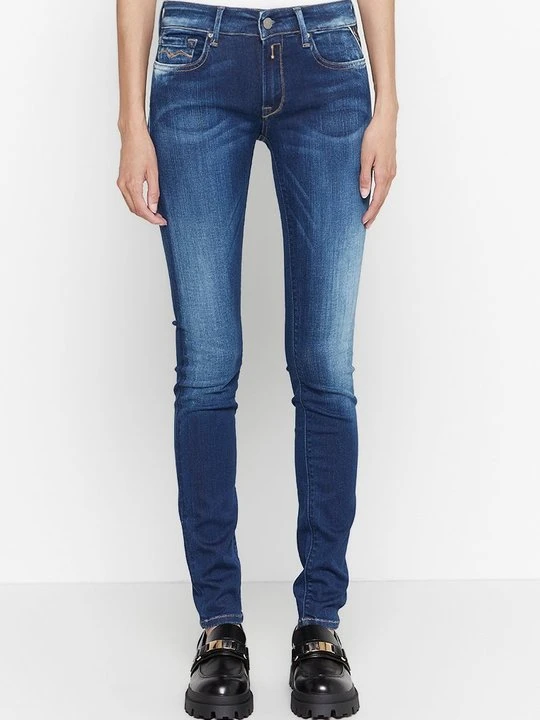 Zdjęcie produktu Jeansy Skinny Fit Replay niebieski