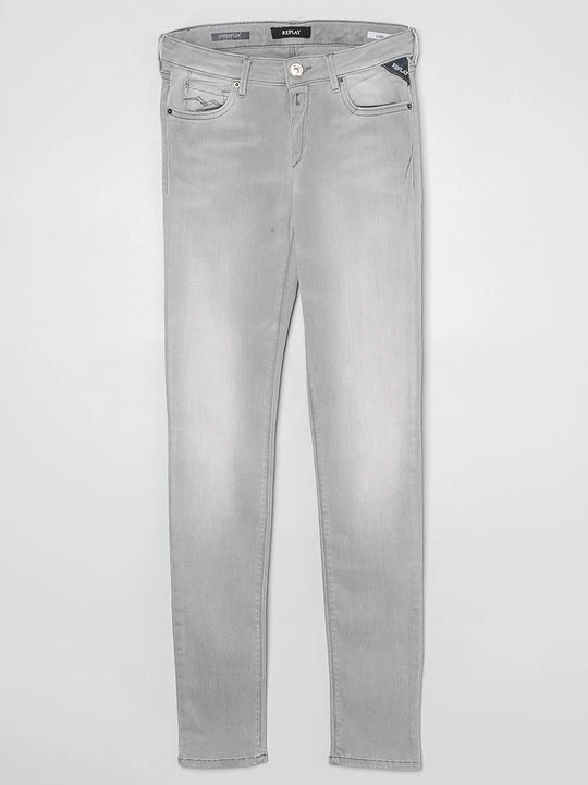 Zdjęcie produktu Jeansy Skinny Fit Replay szary