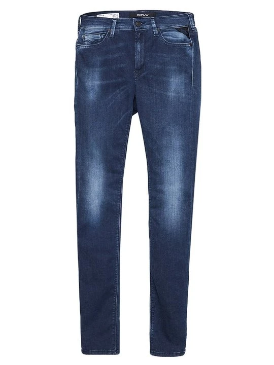 Zdjęcie produktu Jeansy Skinny Fit Replay granatowy