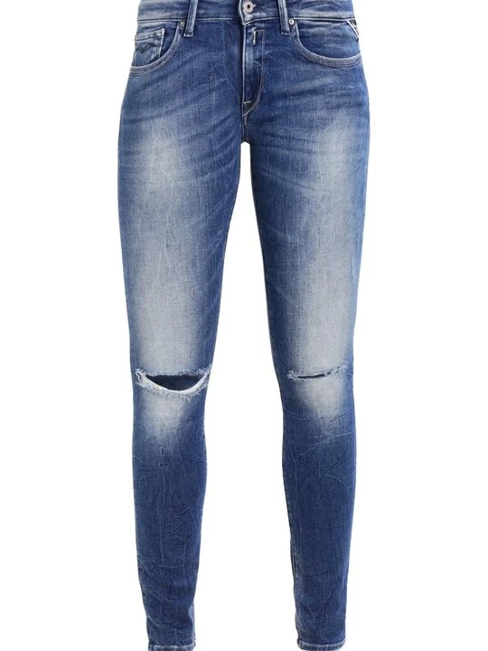 Zdjęcie produktu Jeansy Skinny Fit Replay granatowy