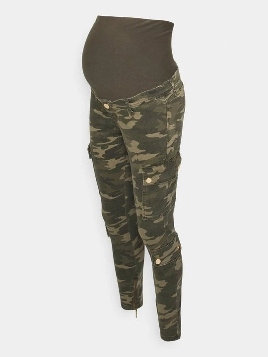 Zdjęcie produktu Jeansy Skinny Fit River Island ciemnozielony