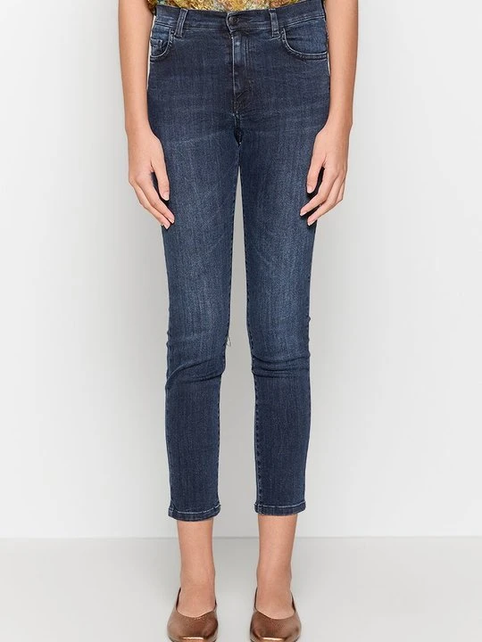 Zdjęcie produktu Jeansy Skinny Fit Sisley granatowy