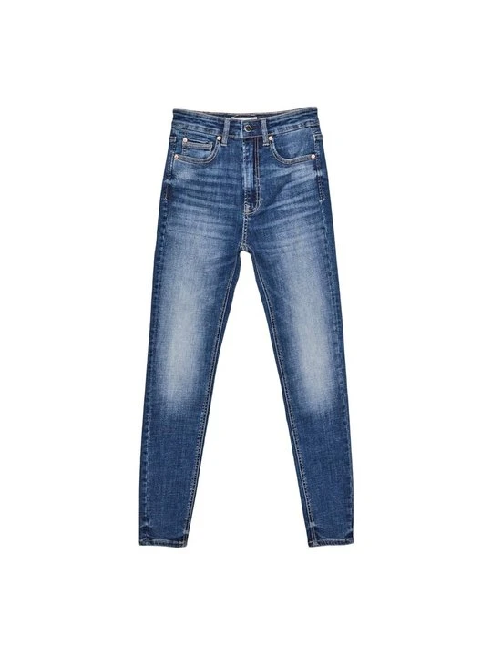 Zdjęcie produktu Jeansy Skinny Fit Stradivarius raw denim
