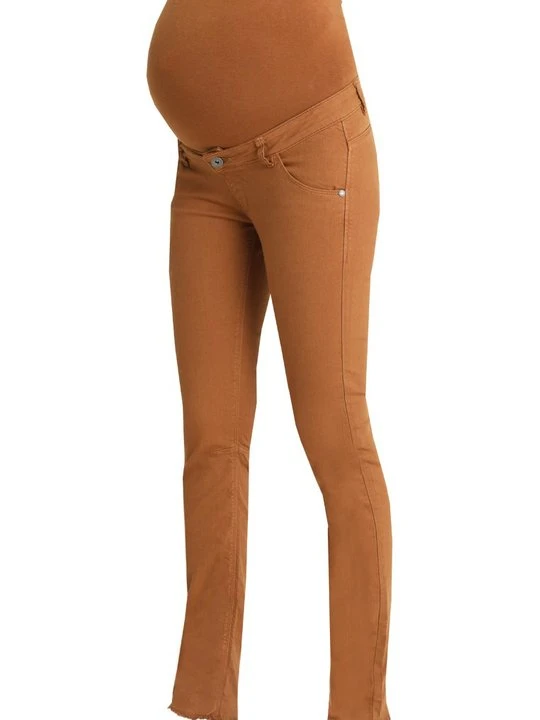 Zdjęcie produktu Jeansy Skinny Fit Supermom wielbłądzi