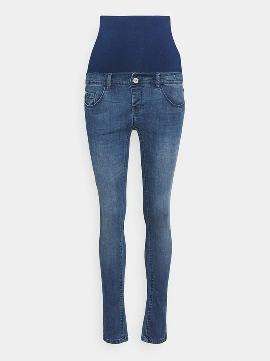 Zdjęcie produktu Jeansy Skinny Fit Supermom niebieski