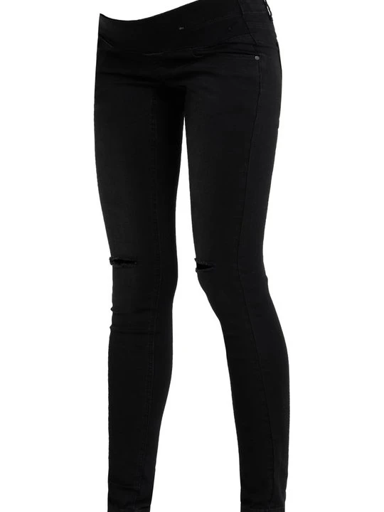 Zdjęcie produktu Jeansy Skinny Fit Supermom czarny