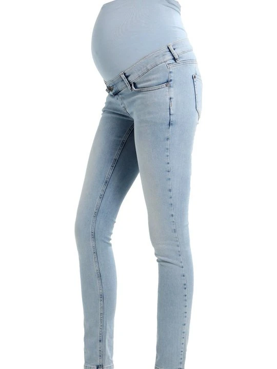 Zdjęcie produktu Jeansy Skinny Fit Supermom jasnoniebieski