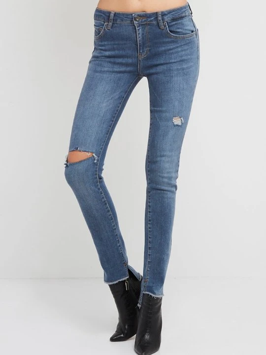 Zdjęcie produktu Jeansy Skinny Fit SuperTrash niebieski